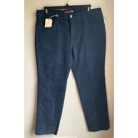 Brooks Brothers Other - New w/tags Brooks Brothers Mens 38x30 Navy Corduroys Pants Cotton-Spandex